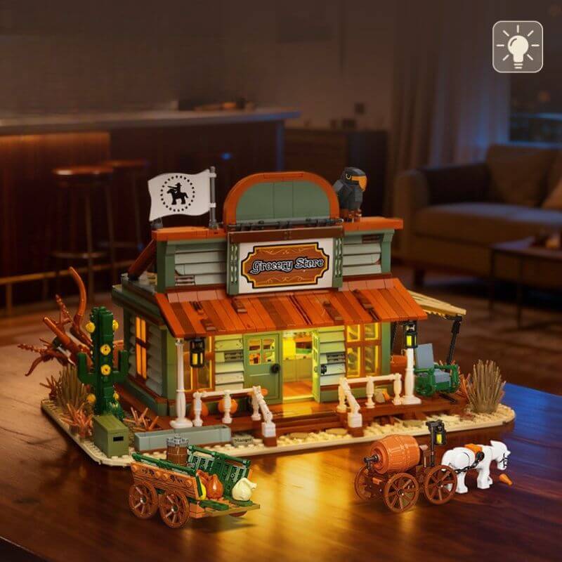 Western Retro Grocery Store