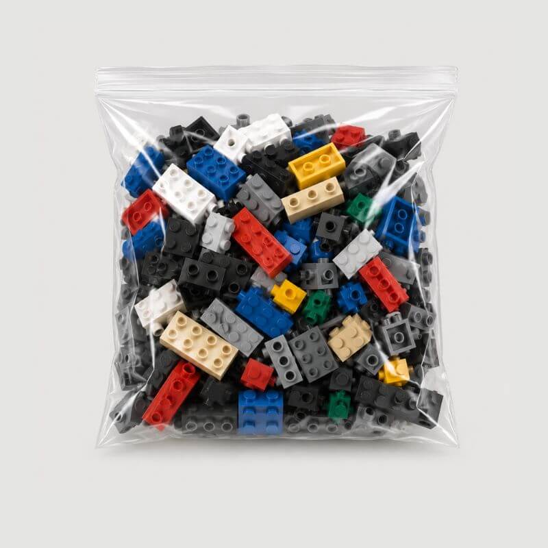 Replacement Parts-ABS Plastic Bricks