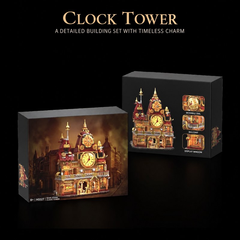 Steampunk Clock Tower