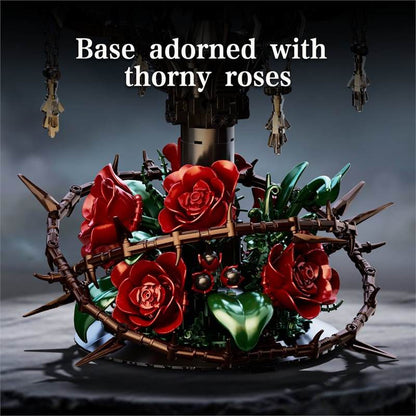 Rose candle holder