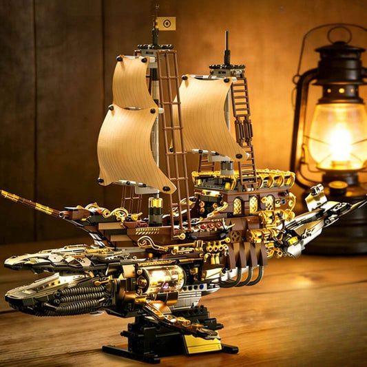 Steampunk Whale Ship