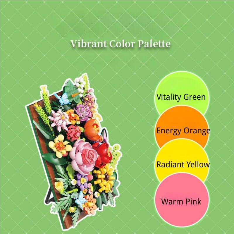 Floral Garden 3D Wall Art