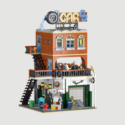 Auto Repair Shop Building Set