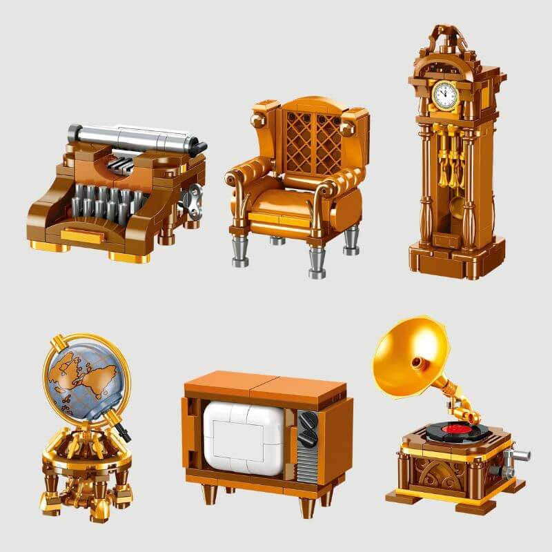 Retro Home Decorations（6 pieces）