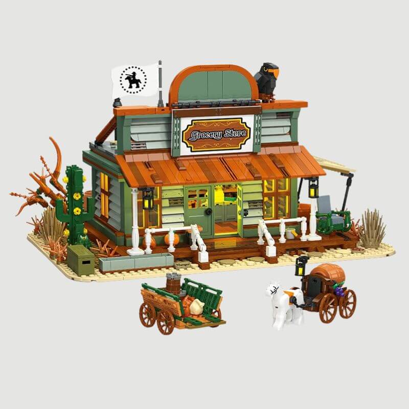 Western Retro Grocery Store