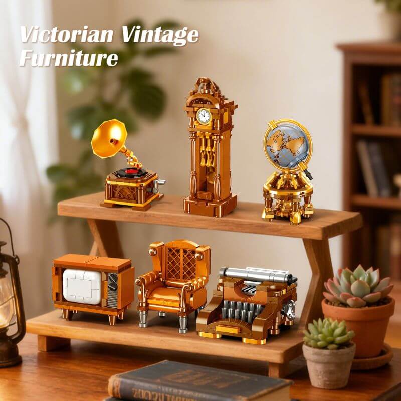 Retro Home Decorations（6 pieces）