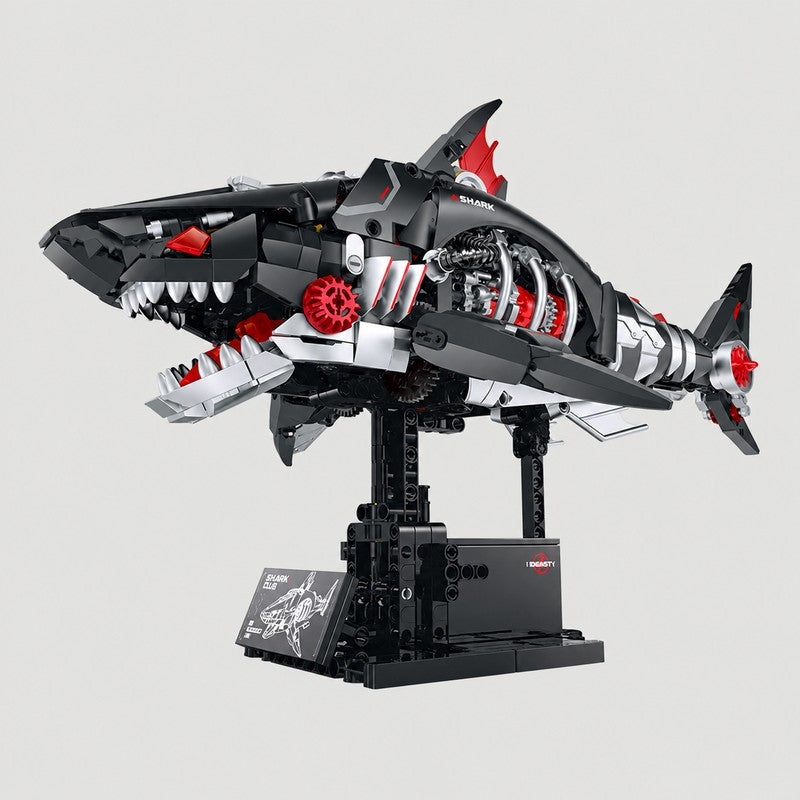 Mechshell Shark (Motorized + Mist + LED Lights)