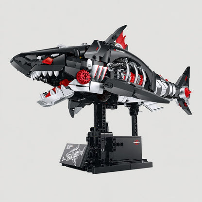 Mechshell Shark (Motorized + Mist + LED Lights)
