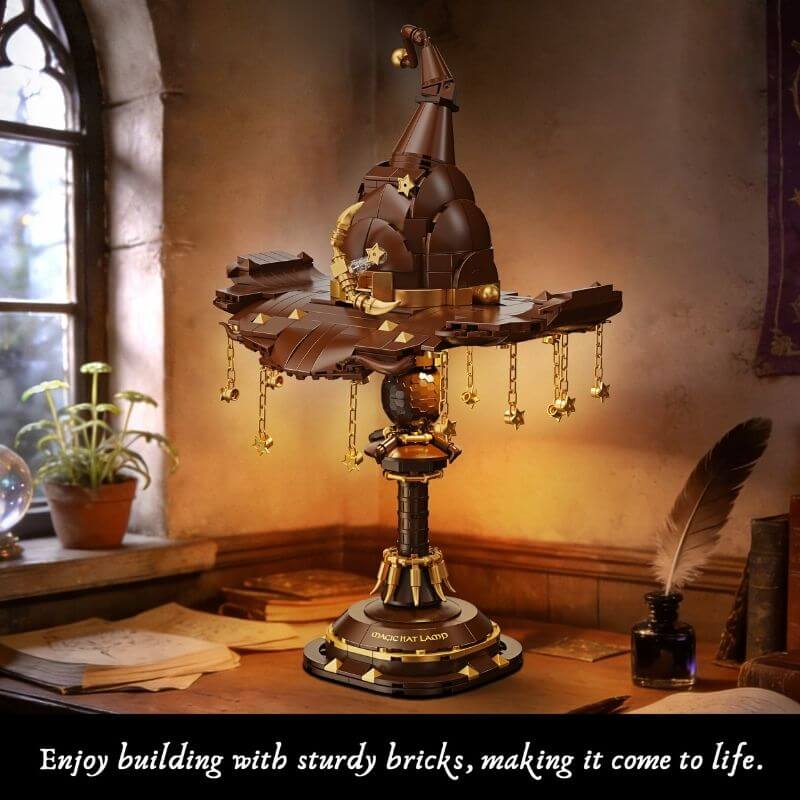 Enchanted Wizard Hat Lamp