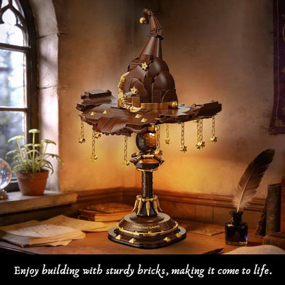 Enchanted Wizard Hat Lamp