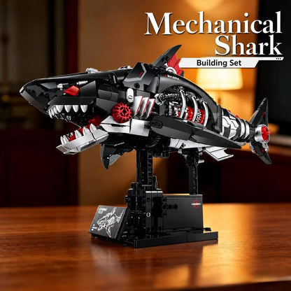 Mechshell Shark (Motorized + Mist + LED Lights)