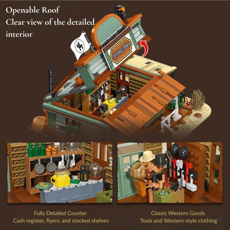 Western Retro Grocery Store