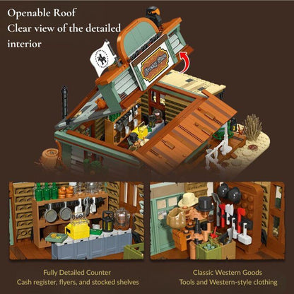 Western Retro Grocery Store