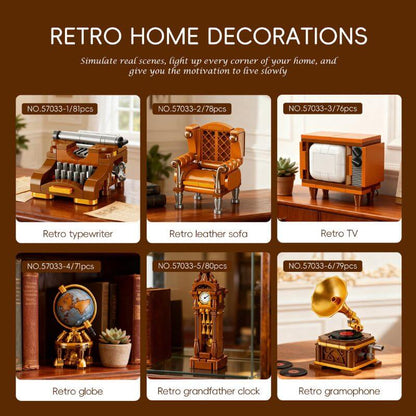 Retro Home Decorations（6 pieces）