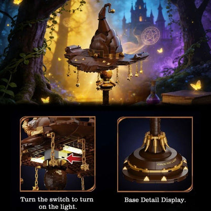 Enchanted Wizard Hat Lamp