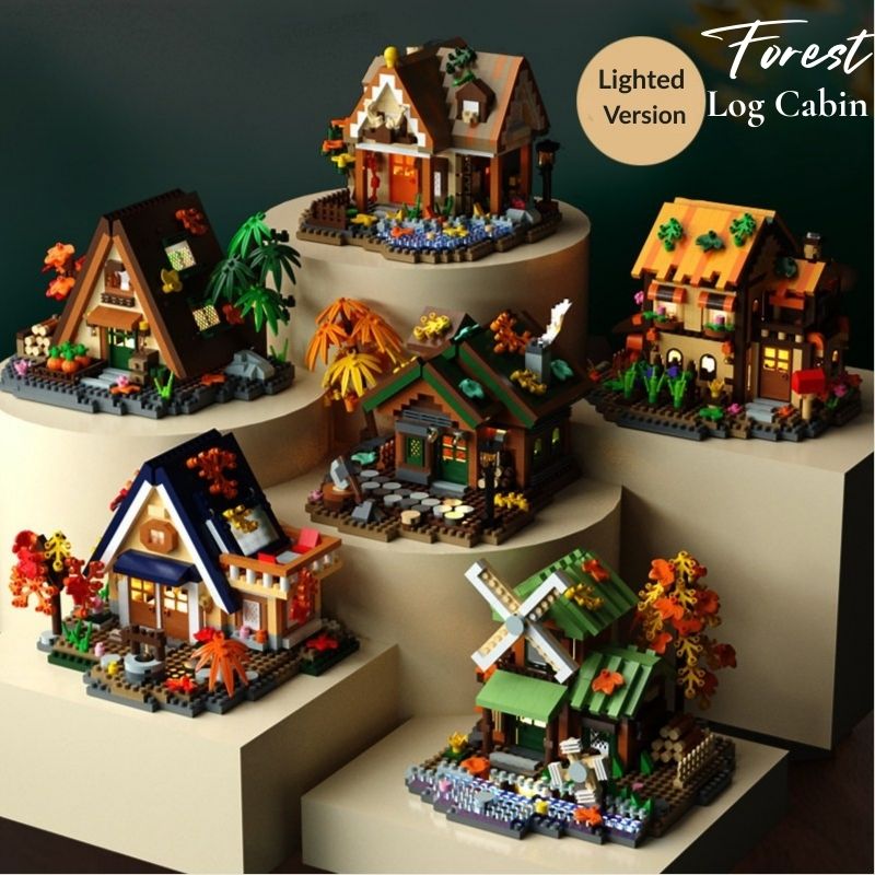 Forest Log Cabin Collection