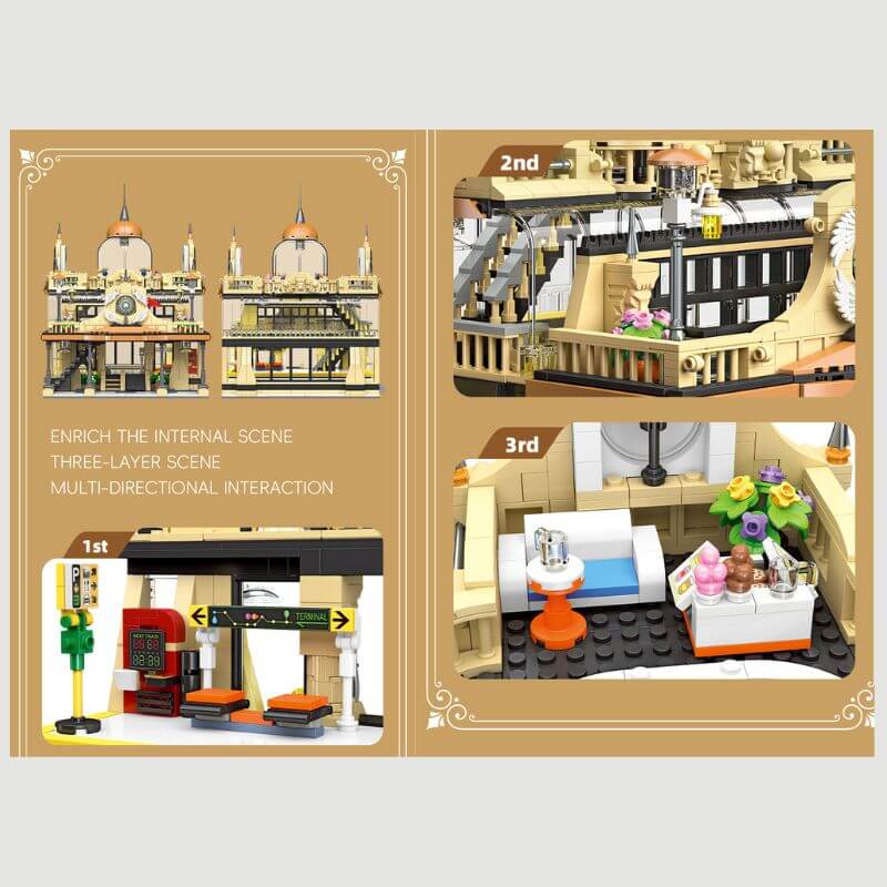 European-style Railway Station