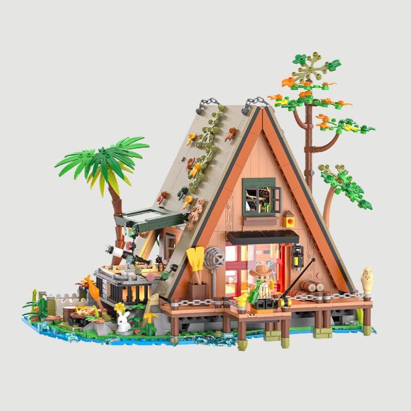 Forest A-Frame House