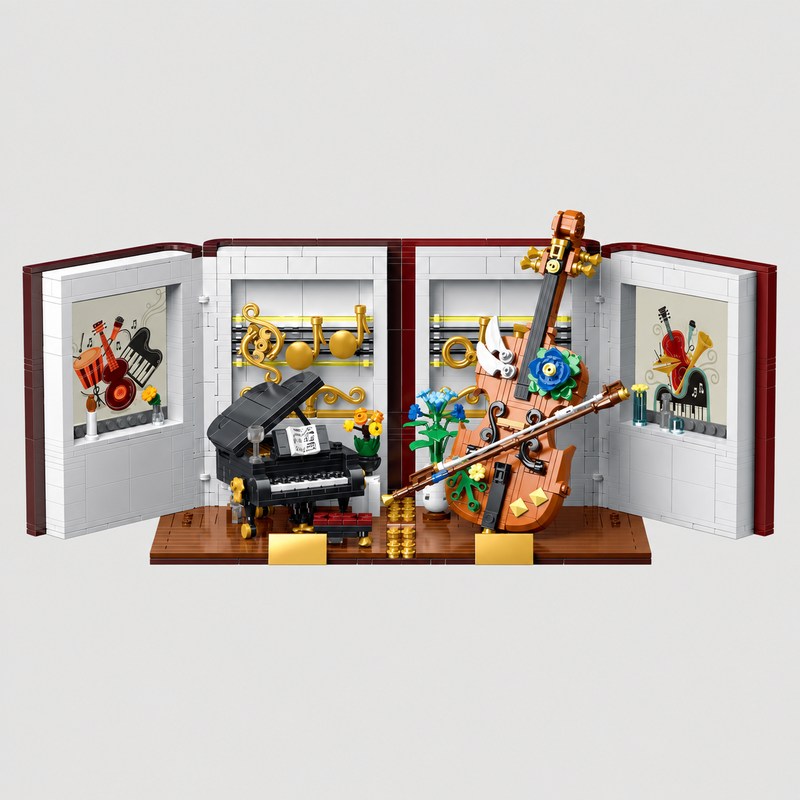 Musical Instrument Bookend