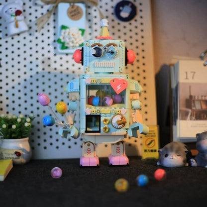Vintage Gumball Machine Robot