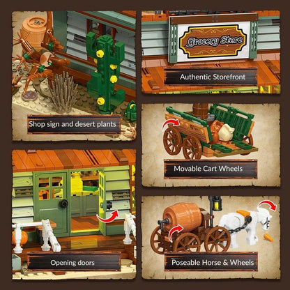 Western Retro Grocery Store