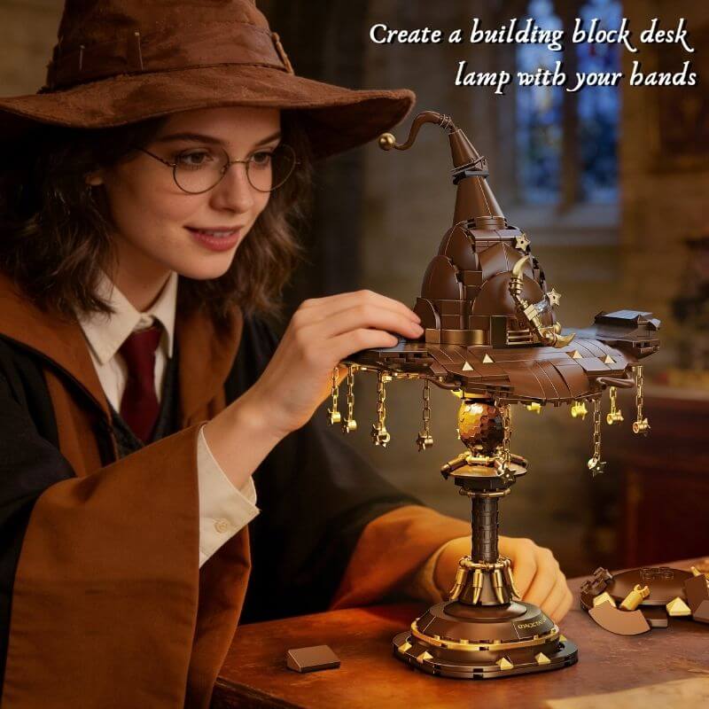 Enchanted Wizard Hat Lamp