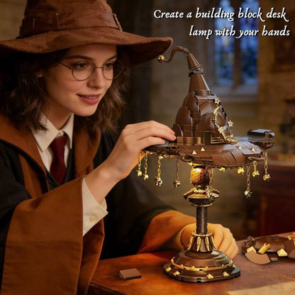 Enchanted Wizard Hat Lamp