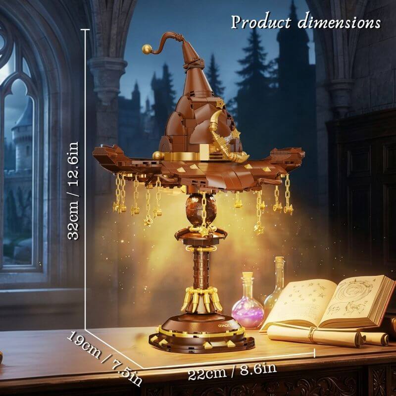 Enchanted Wizard Hat Lamp