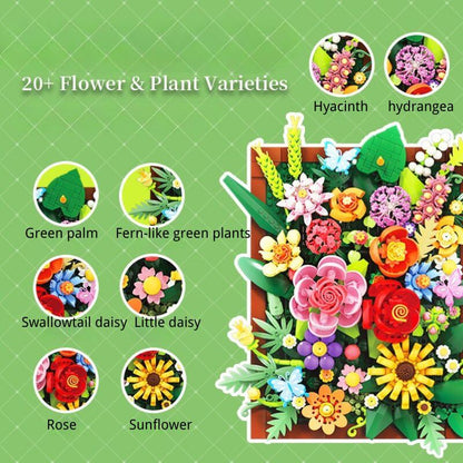 Floral Garden 3D Wall Art