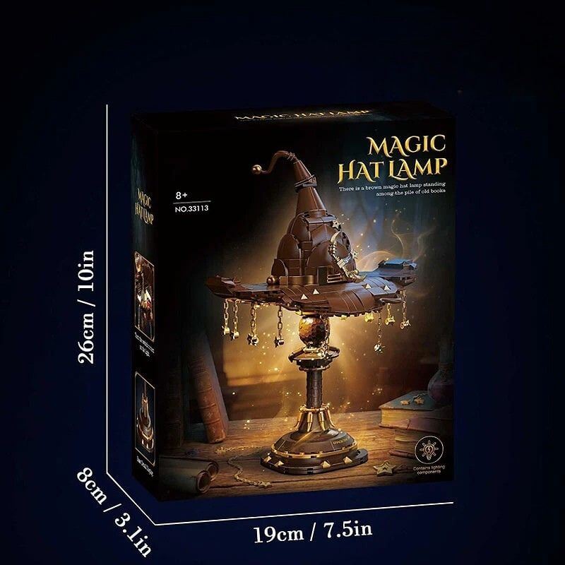 Enchanted Wizard Hat Lamp