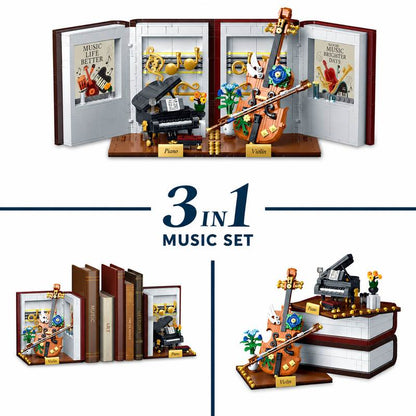 Musical Instrument Bookend