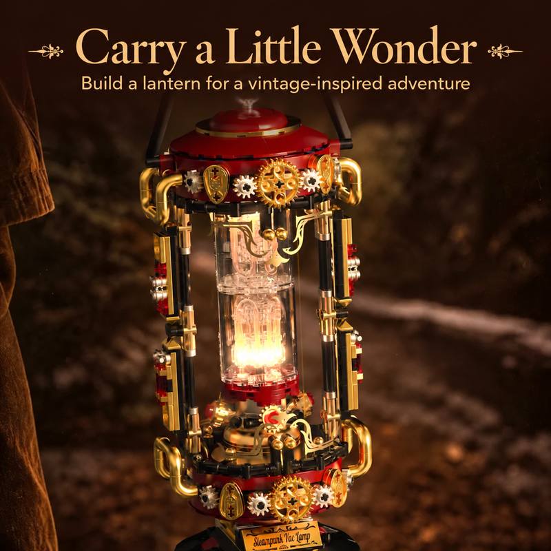Steampunk Vacuum-tube Lantern