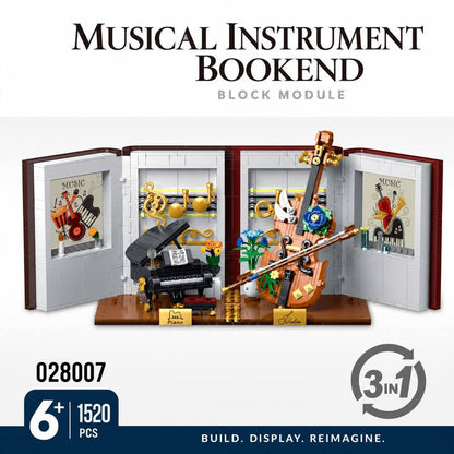 Musical Instrument Bookend