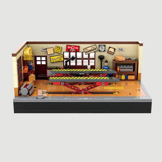 Vintage Auto Repair Garage