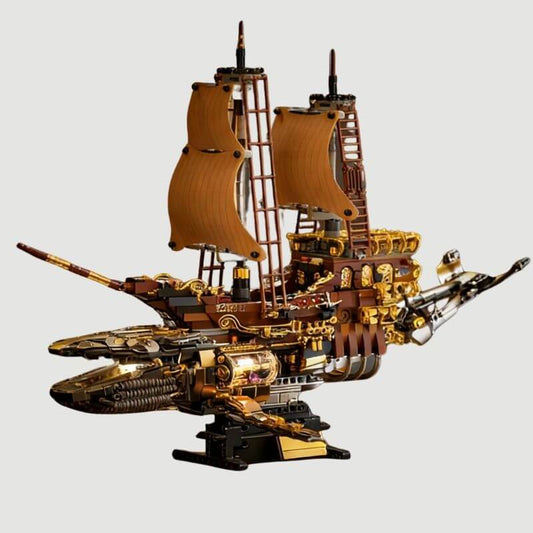 Steampunk Whale Ship