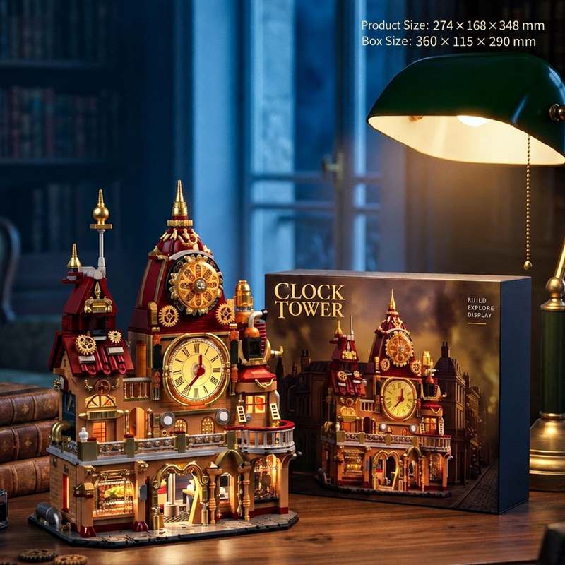Steampunk Clock Tower