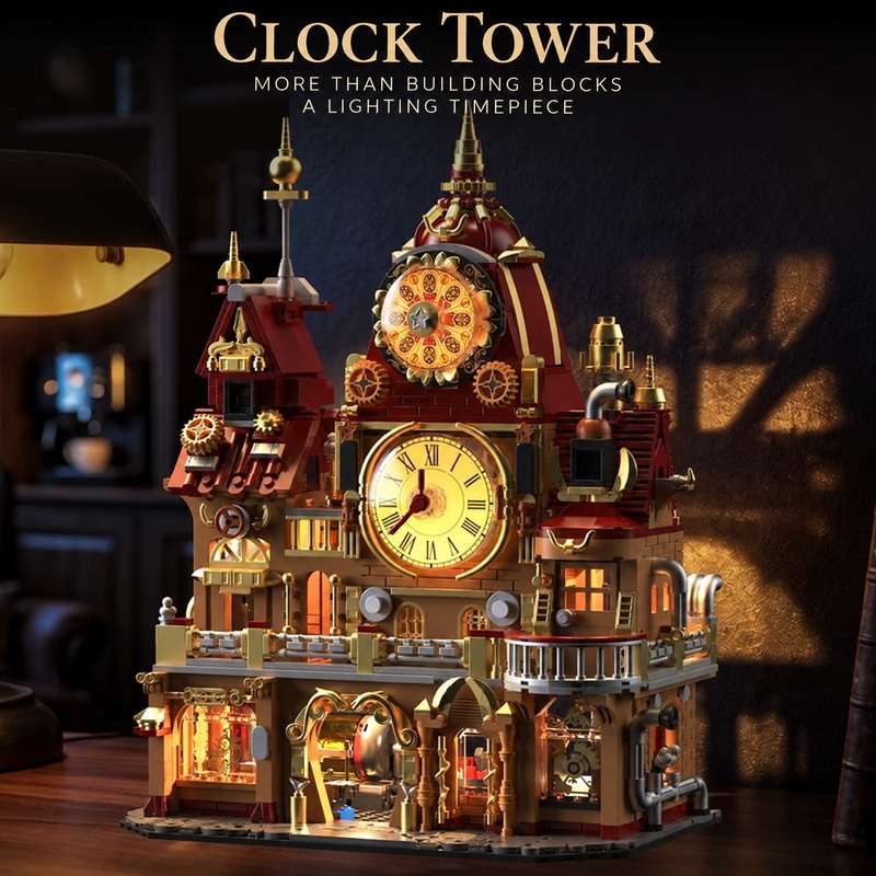 Steampunk Clock Tower