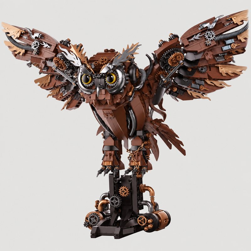 Steampunk Owl