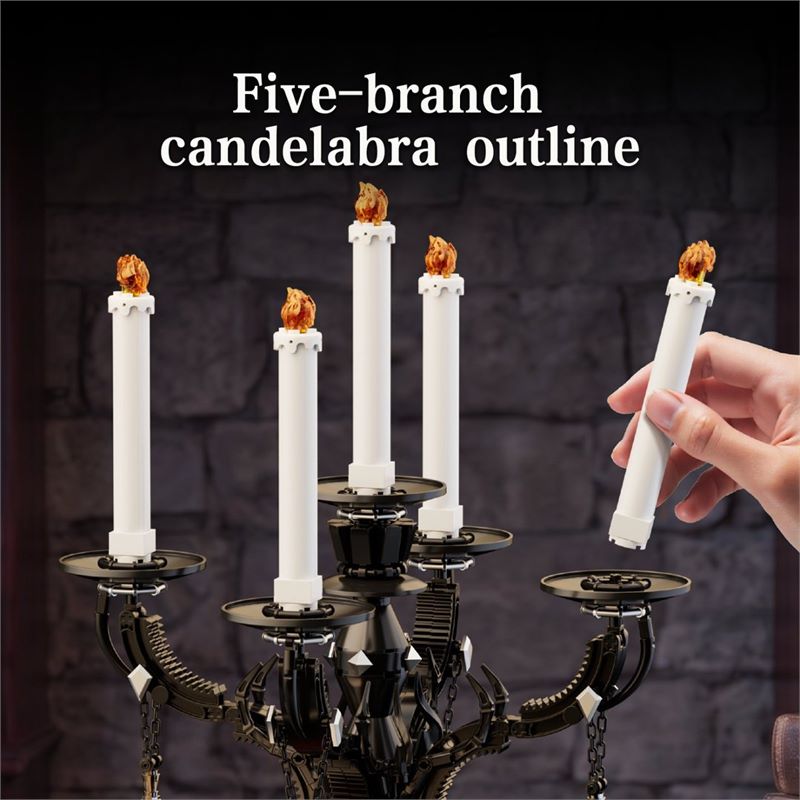 Rose candle holder