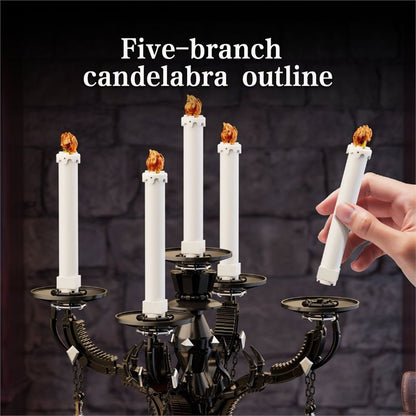 Rose candle holder