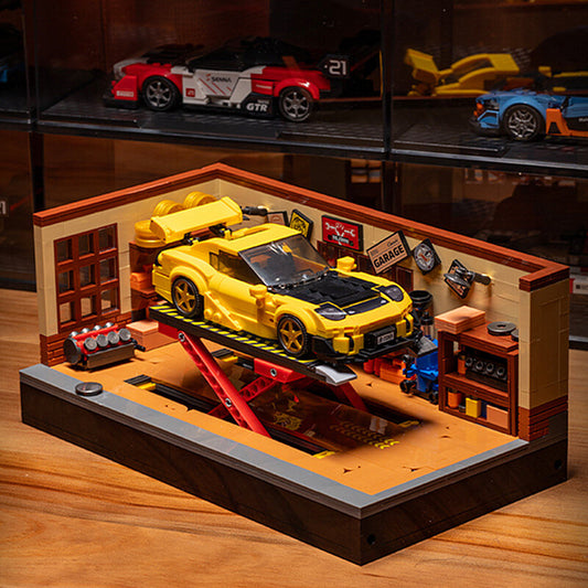 Vintage Auto Repair Garage