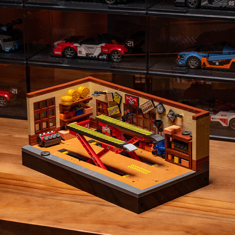 Vintage Auto Repair Garage