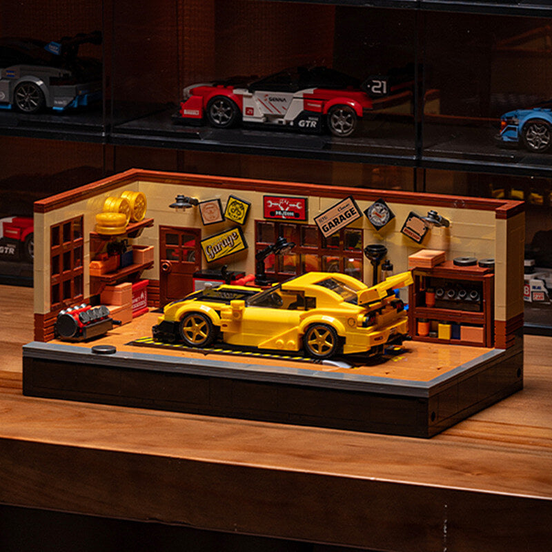 Vintage Auto Repair Garage