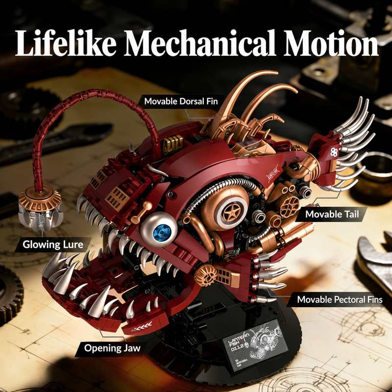 Mechshell Lantern Fish