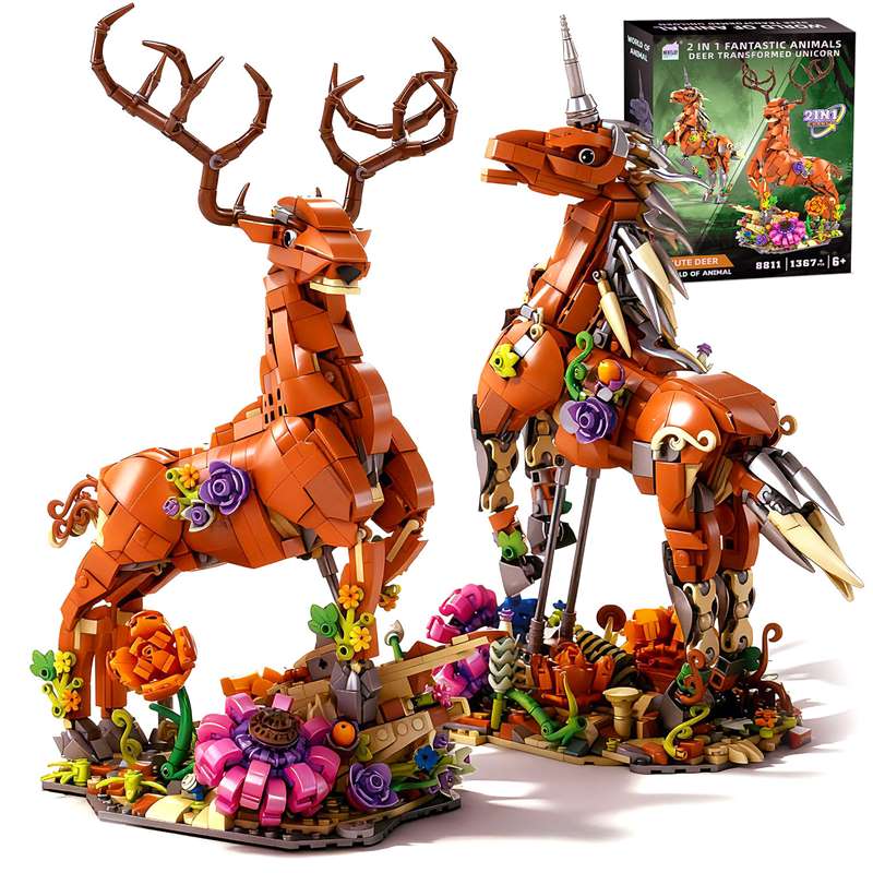 Enchanted Deer – 2-in-1 Transforming Model