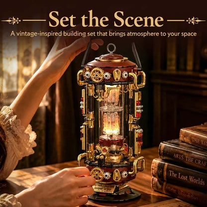 Steampunk Vacuum-tube Lantern